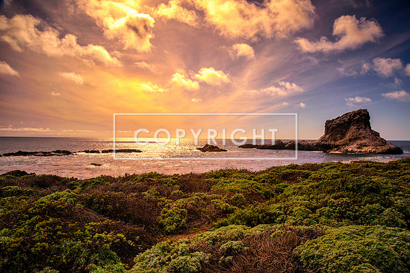 Piedras Sunset Clouds