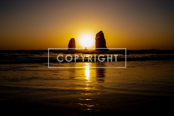 Triple Peaks Sunset